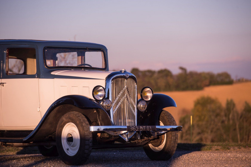 1934 Citroën Rosalie 8A berline commerciale  No reserve