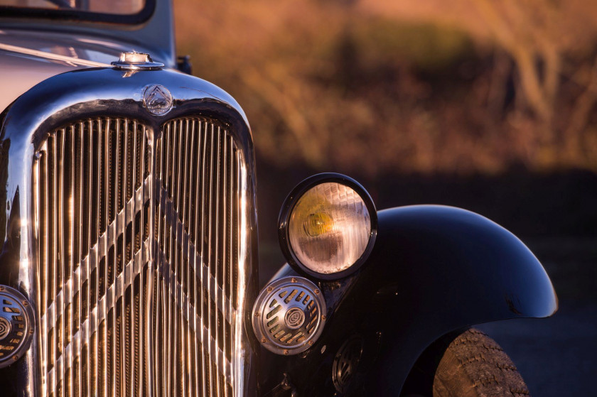 1934 Citroën Rosalie 8A berline commerciale  No reserve