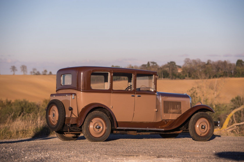 1930 Citroën C6 limousine No reserve Carte grise françaiseChâssis n° 135Moteur n° 25279- Collection Trigano- Version six-cylindres, plu