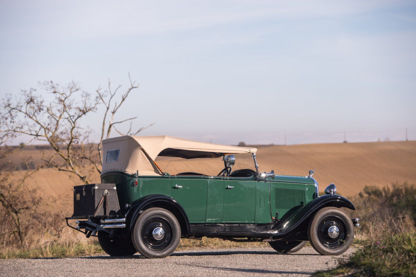 1932 Citroën C4 G torpédo  No reserve