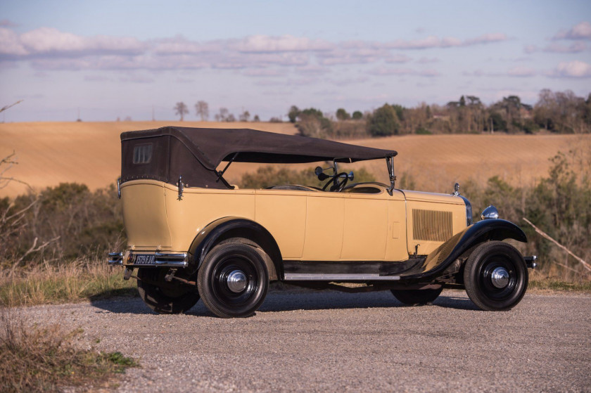 1933 Citroën C4 G MFP torpédo commercial  No reserve