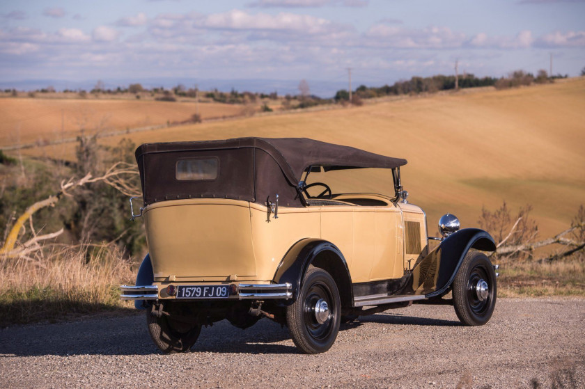 1933 Citroën C4 G MFP torpédo commercial  No reserve