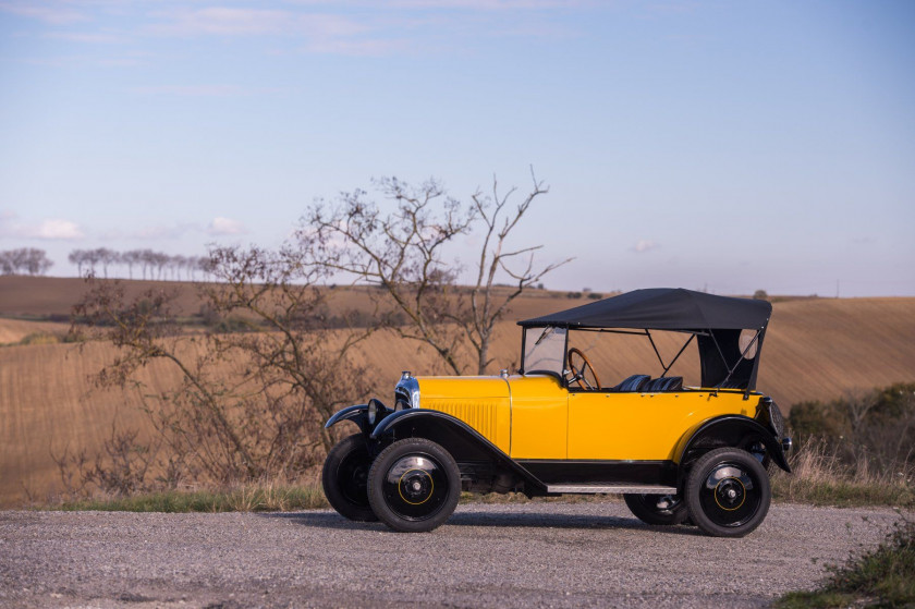 1926 Citroën 5 HP Type C3 torpédo "Trèfle"  No reserve