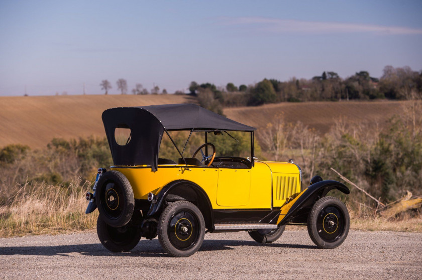 1926 Citroën 5 HP Type C3 torpédo "Trèfle"  No reserve