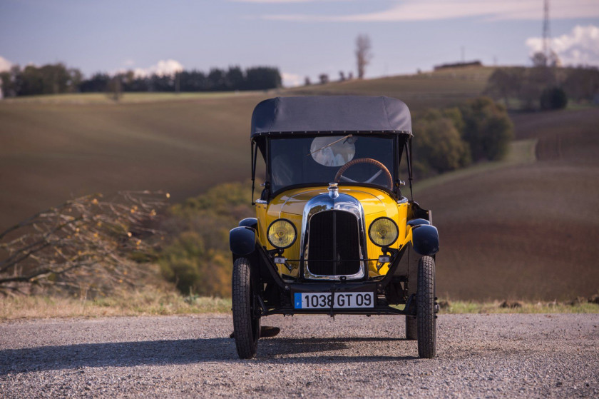 1926 Citroën 5 HP Type C3 torpédo "Trèfle"  No reserve
