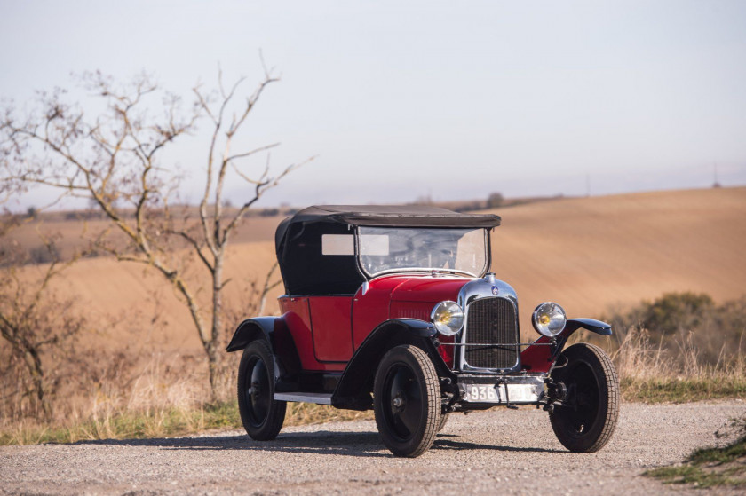 1922 Citroën 5 HP Type C torpédo  No reserve