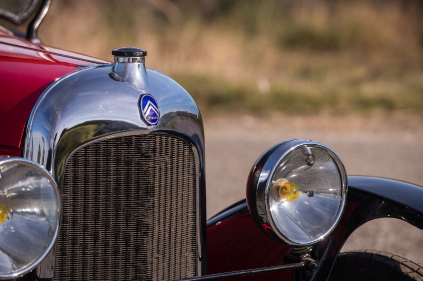 1922 Citroën 5 HP Type C torpédo  No reserve