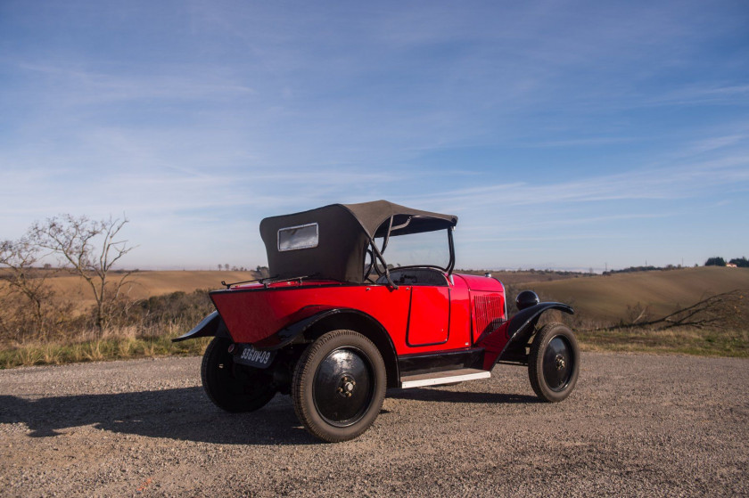 1922 Citroën 5 HP Type C torpédo  No reserve