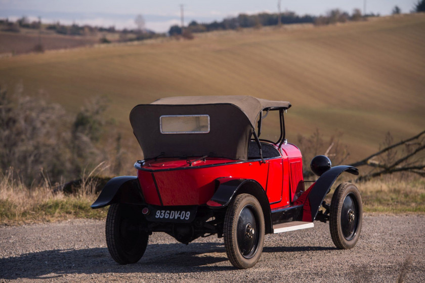 1922 Citroën 5 HP Type C torpédo  No reserve