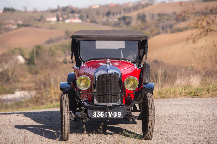 1922 Citroën 5 HP Type C torpédo  No reserve