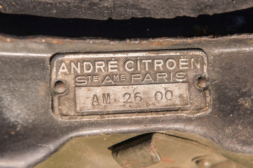 1936 Citroën Traction 7C berline  No reserve