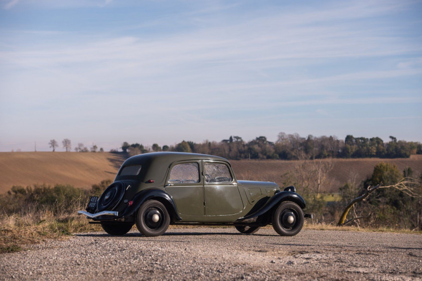 1936 Citroën Traction 7C berline  No reserve