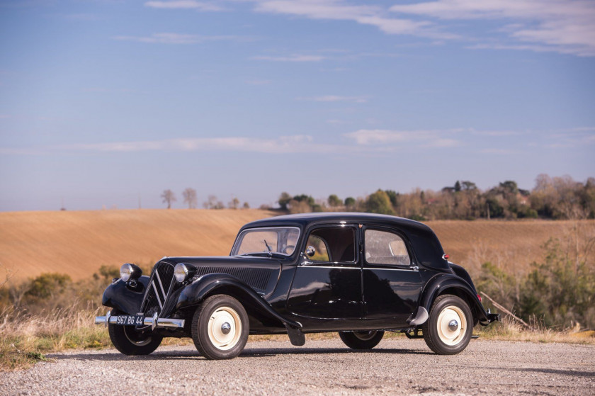 1953 Citroën Traction 11 B berline  No reserve