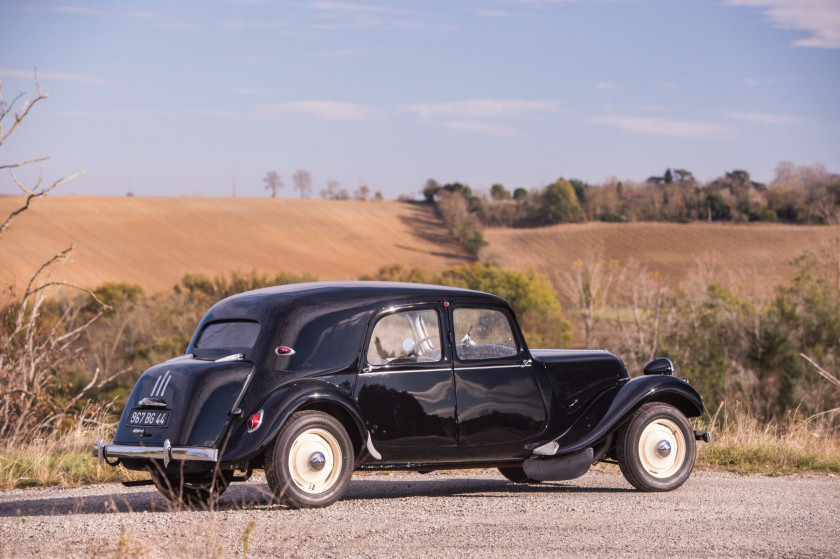 1953 Citroën Traction 11 B berline  No reserve