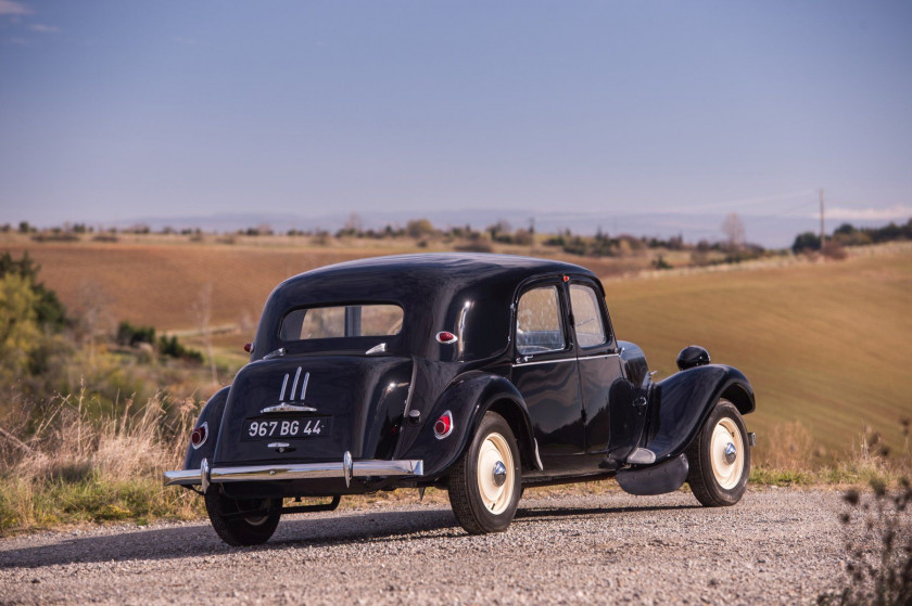 1953 Citroën Traction 11 B berline  No reserve