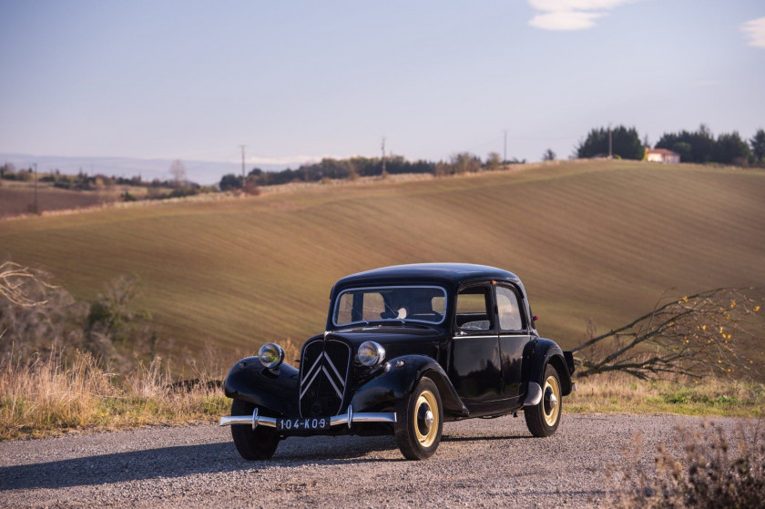 1952 Citroën Traction 11 BL berline  No reserve