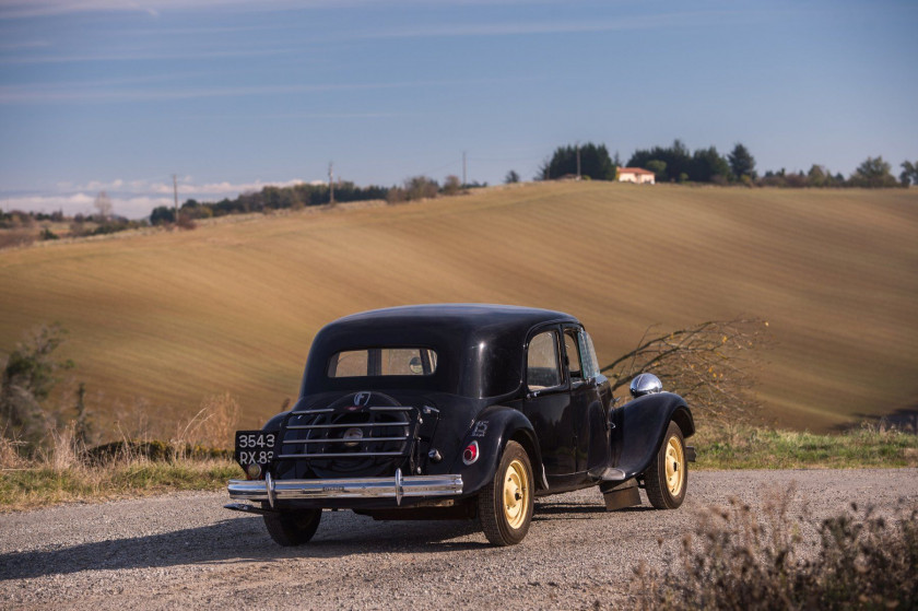 1949 Citroën Traction 15-Six berline  No reserve