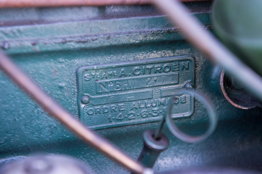 1954 Citroën Traction 15-Six H berline  No reserve