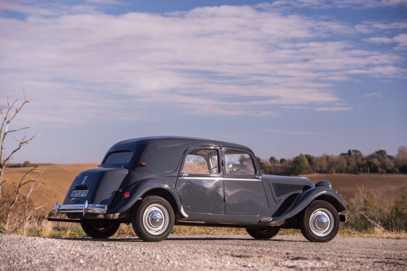1954 Citroën Traction 15-Six H berline  No reserve
