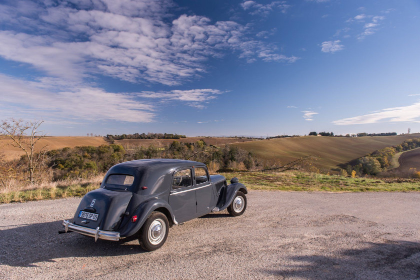 1954 Citroën Traction 15-Six H berline  No reserve