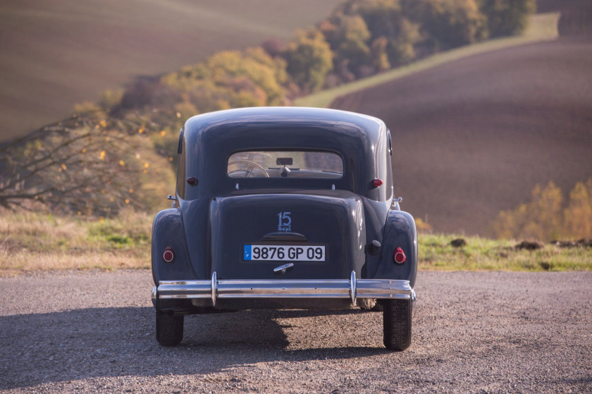 1954 Citroën Traction 15-Six H berline  No reserve