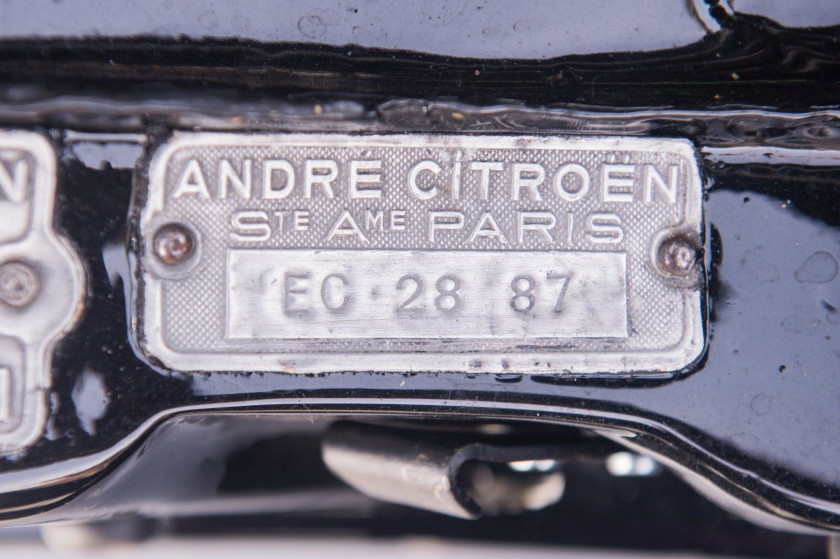 1939 Citroën Traction 11 B cabriolet  No reserve