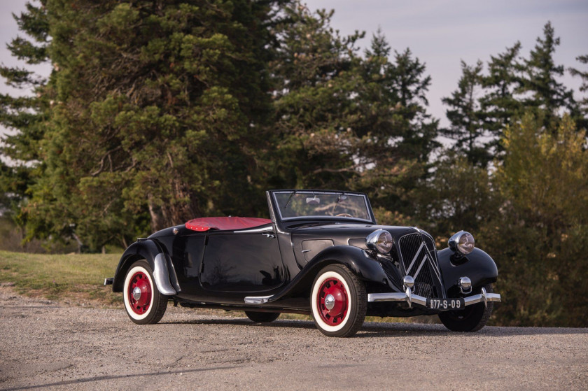 1939 Citroën Traction 11 B cabriolet  No reserve