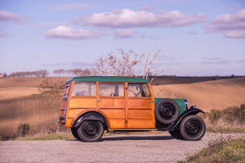 Ca. 1925 Citroën B12 limousine "woody"  No reserve