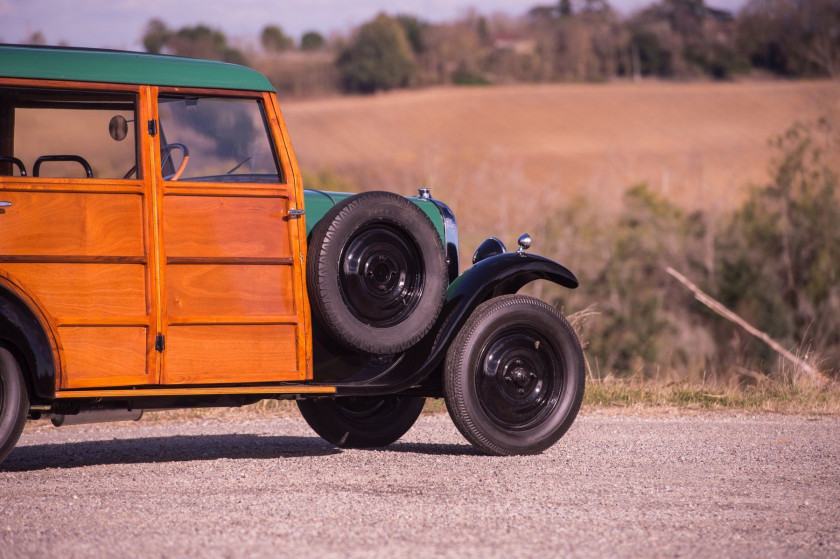 Ca. 1925 Citroën B12 limousine "woody"  No reserve