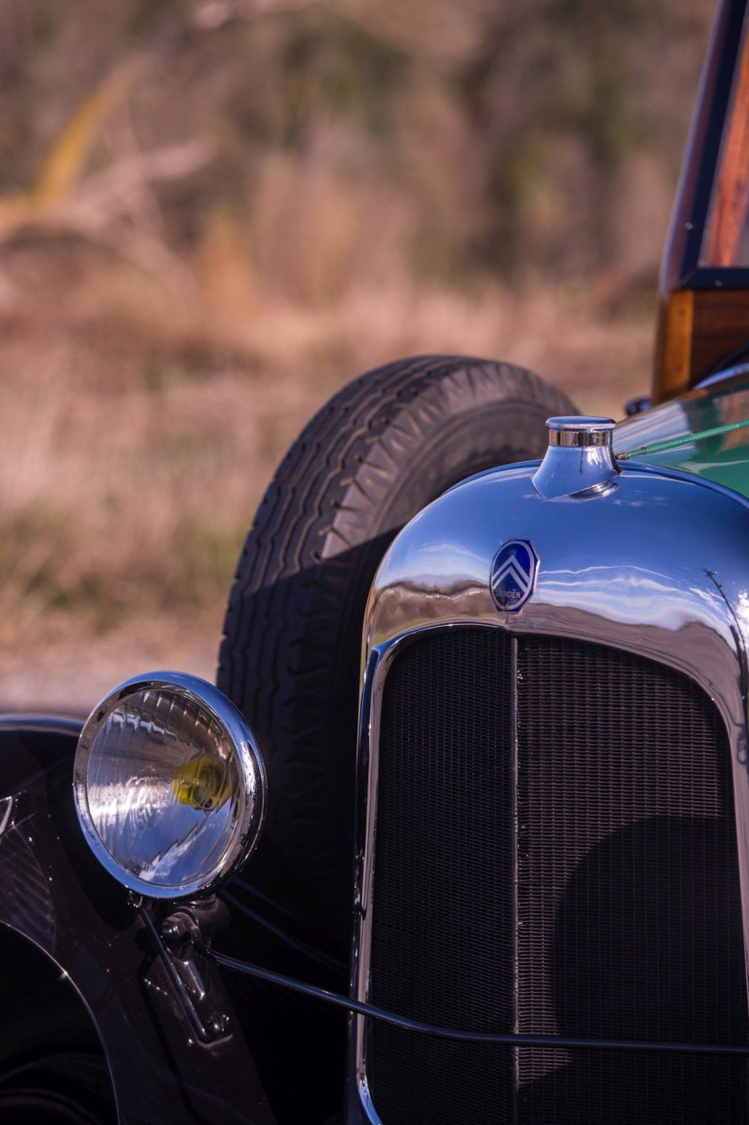 Ca. 1925 Citroën B12 limousine "woody"  No reserve