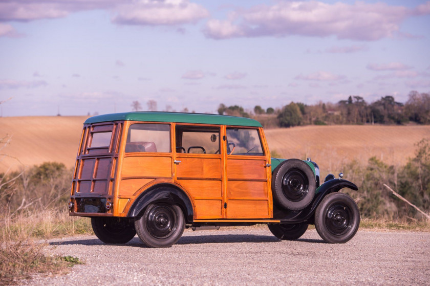 Ca. 1925 Citroën B12 limousine "woody"  No reserve