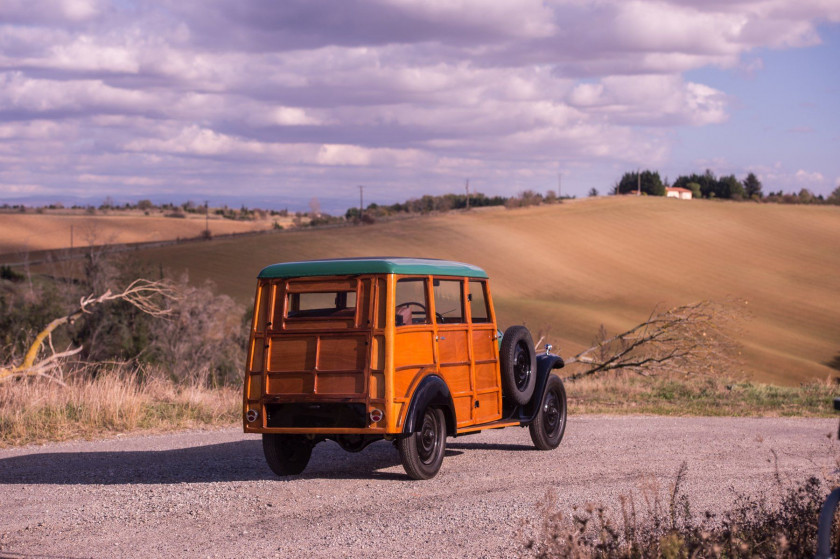 Ca. 1925 Citroën B12 limousine "woody"  No reserve