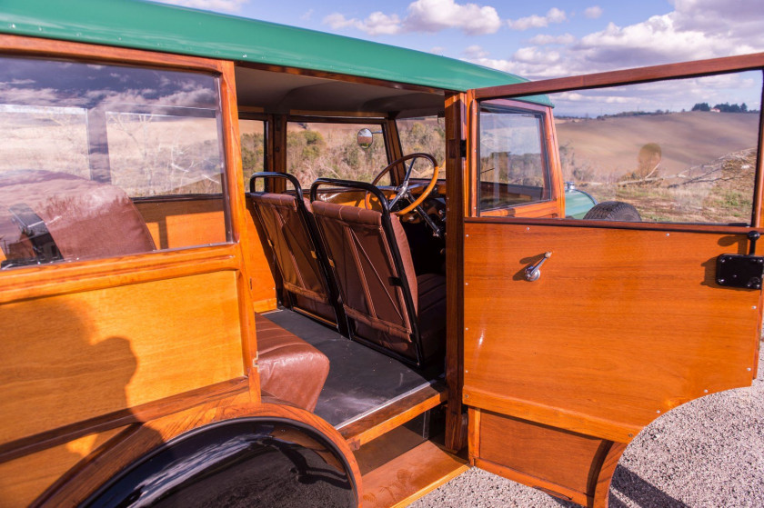 Ca. 1925 Citroën B12 limousine "woody"  No reserve