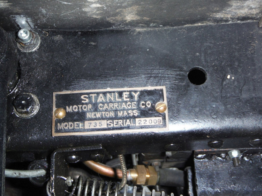 1922 Stanley modèle 735 à vapeur, torpédo  No reserve