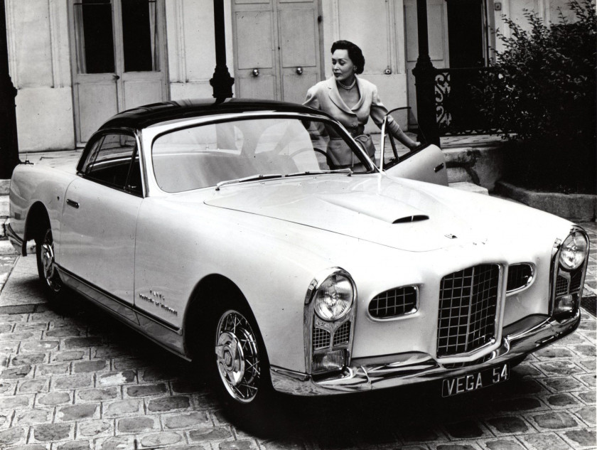 1954 Vega 54 Prototype 'V' par Facel Carte grise françaiseChâssis n° FV-54-0002 - Première Facel Vega jamais produite - Véhicule impo