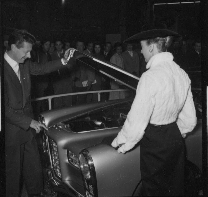 1954 Vega 54 Prototype 'V' par Facel Carte grise françaiseChâssis n° FV-54-0002 - Première Facel Vega jamais produite - Véhicule impo