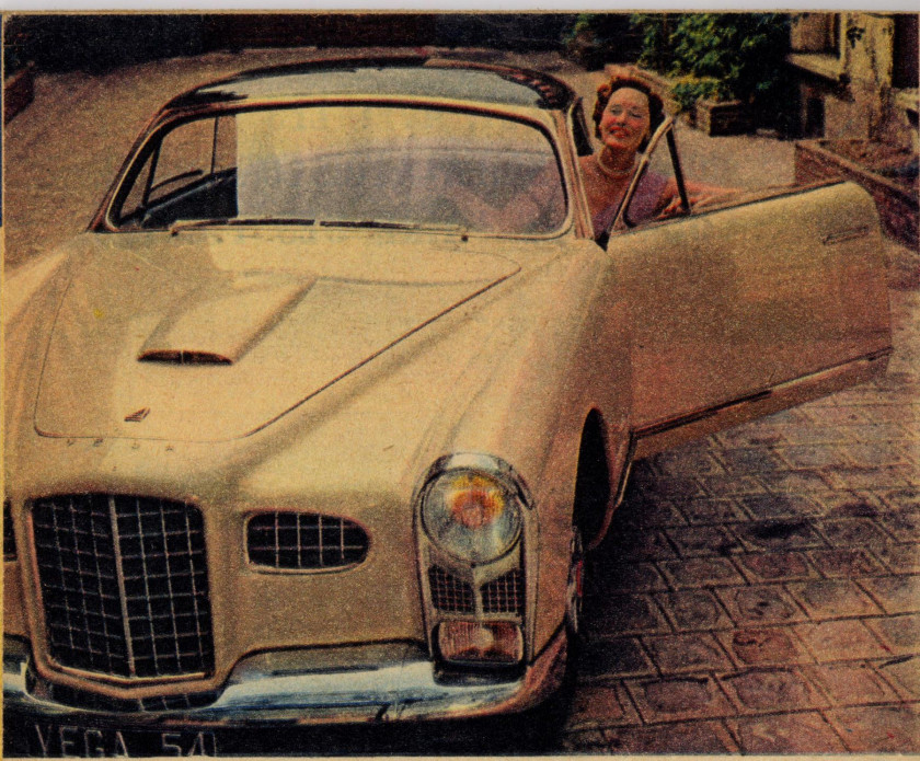 1954 Vega 54 Prototype 'V' par Facel Carte grise françaiseChâssis n° FV-54-0002 - Première Facel Vega jamais produite - Véhicule impo