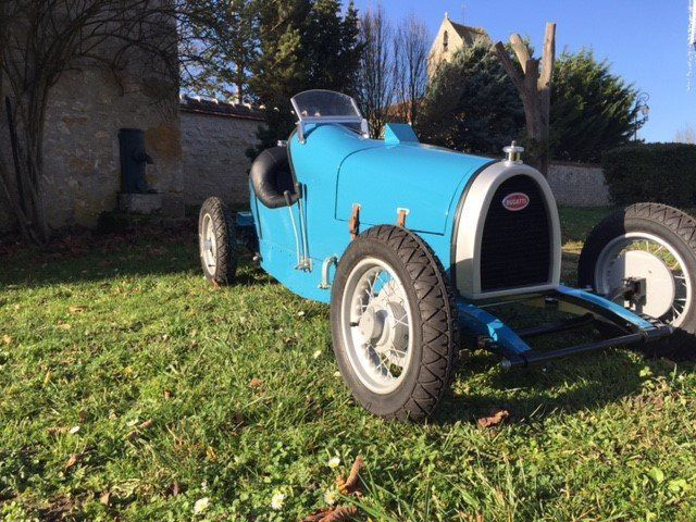 BUGATTI TYPE 59 GRAND PRIX JUNIOR  Fabrication Roland Pernot, circa 1990