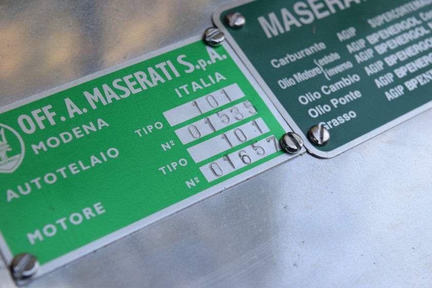 1963 Maserati 3500 GTi Sebring