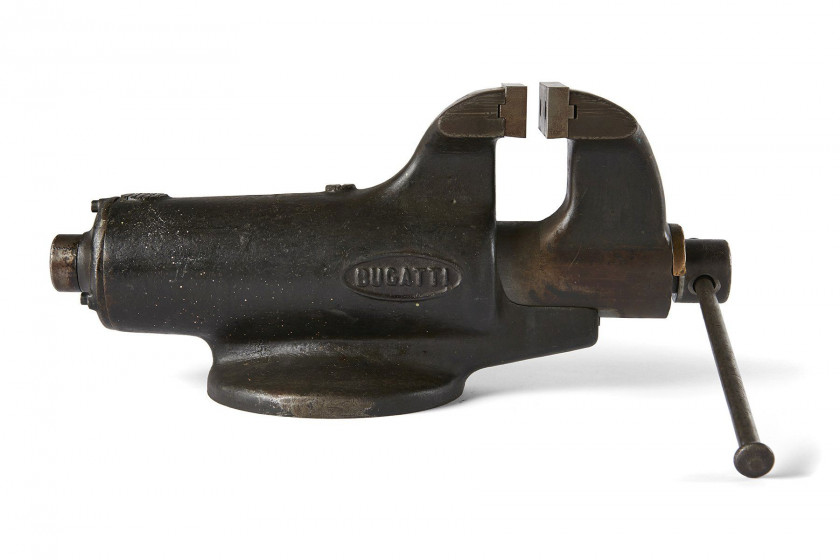 BUGATTI  Etau d'établi, circa 1920