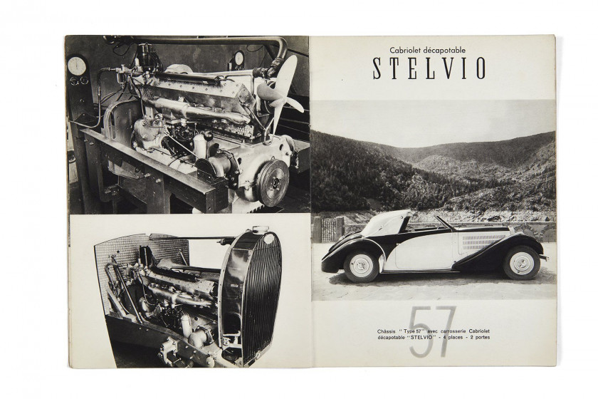 BUGATTI  Le Pur-Sang de l'Automobile - catalogue de 1937