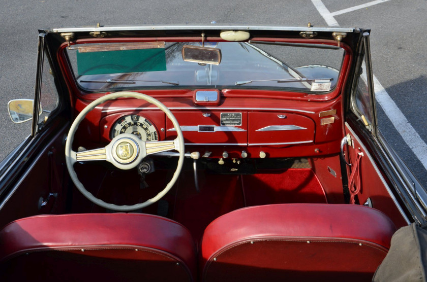 1955 Peugeot 203 C cabriolet  No reserve