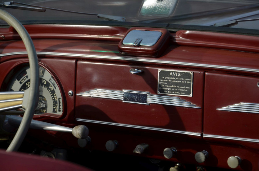 1955 Peugeot 203 C cabriolet  No reserve