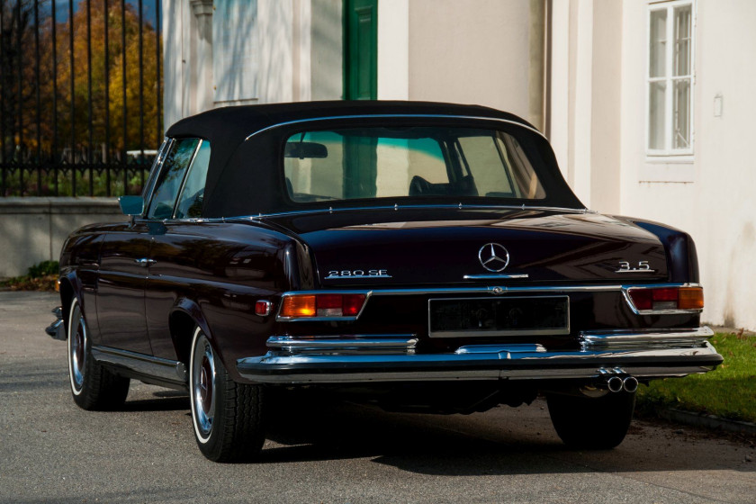 1970 Mercedes-Benz 280 SE 3.5L cabriolet