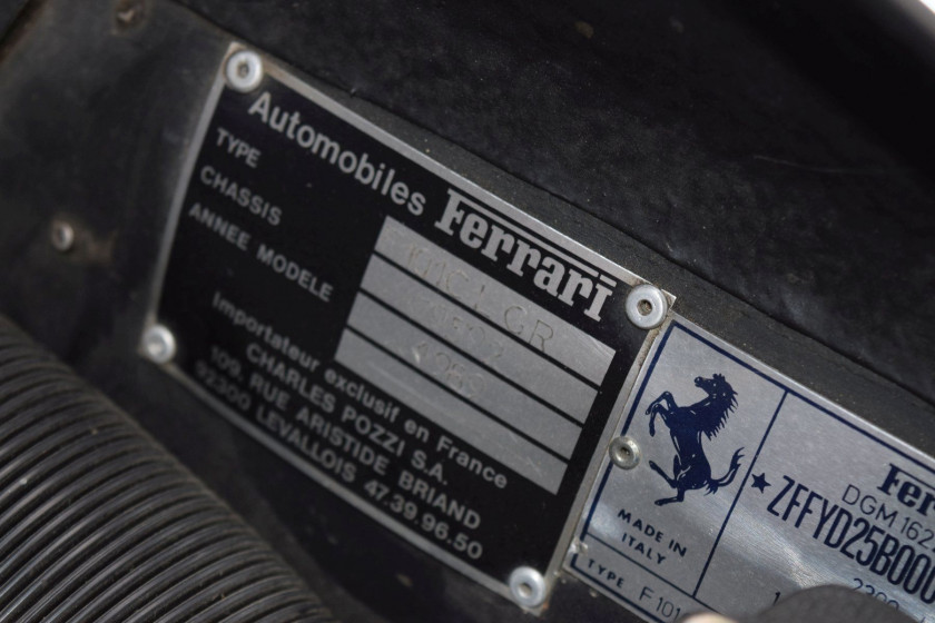 1989 Ferrari 412  No reserve