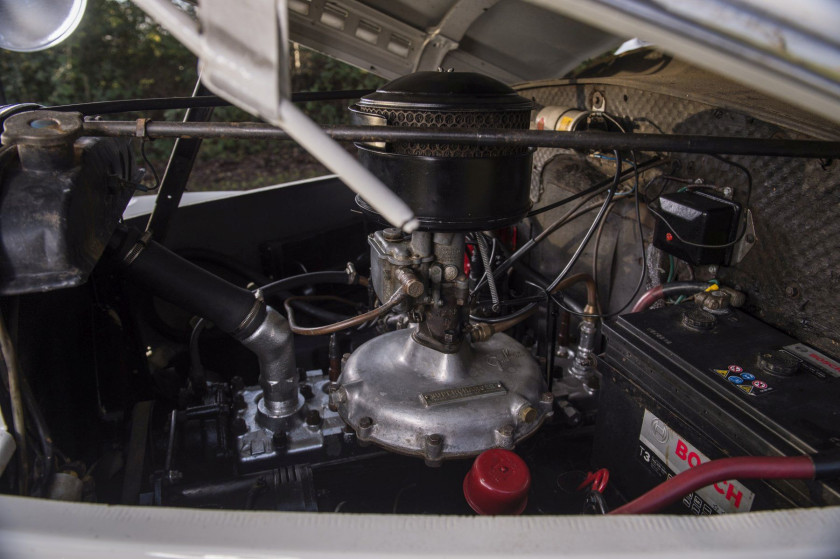 1939 Graham Paige Type 97 supercharged cabriolet Pourtout Carte grise françaiseChâssis n° 501 450- Histoire particulière, carrosserie P