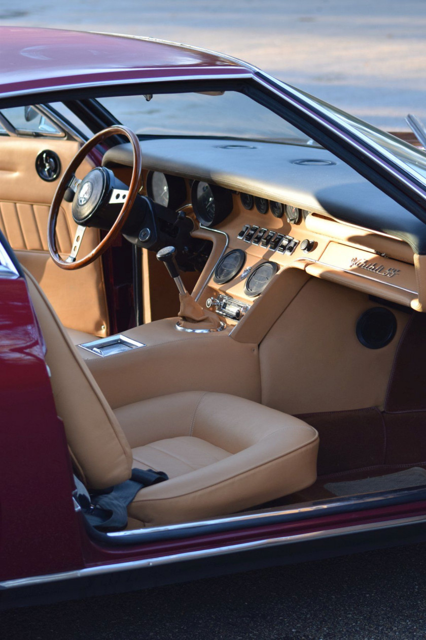 1971 Maserati Ghibli 4,9LSSCarte grise françaiseChâssis n° AM115/49/2098Moteur n° AM 115/49/2098- Origine française- Ligne magistrale,