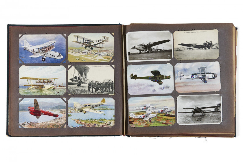 AVIATION -ALBUM DE CARTES POSTALES