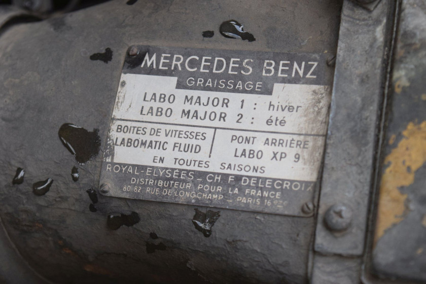 1961 Mercedes-Benz 190 SL No reserve Carte grise françaiseChâssis n° 12104010020902- Française d'origine, troisième main- Voiture incro