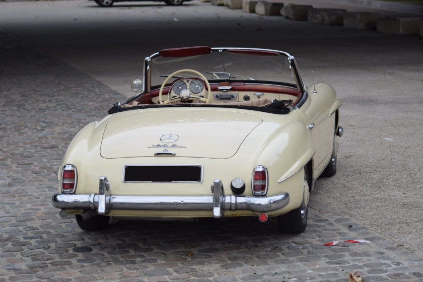 1961 Mercedes-Benz 190 SL No reserve Carte grise françaiseChâssis n° 12104010020902- Française d'origine, troisième main- Voiture incro